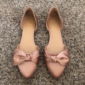 Lauren Conrad Blush Flats